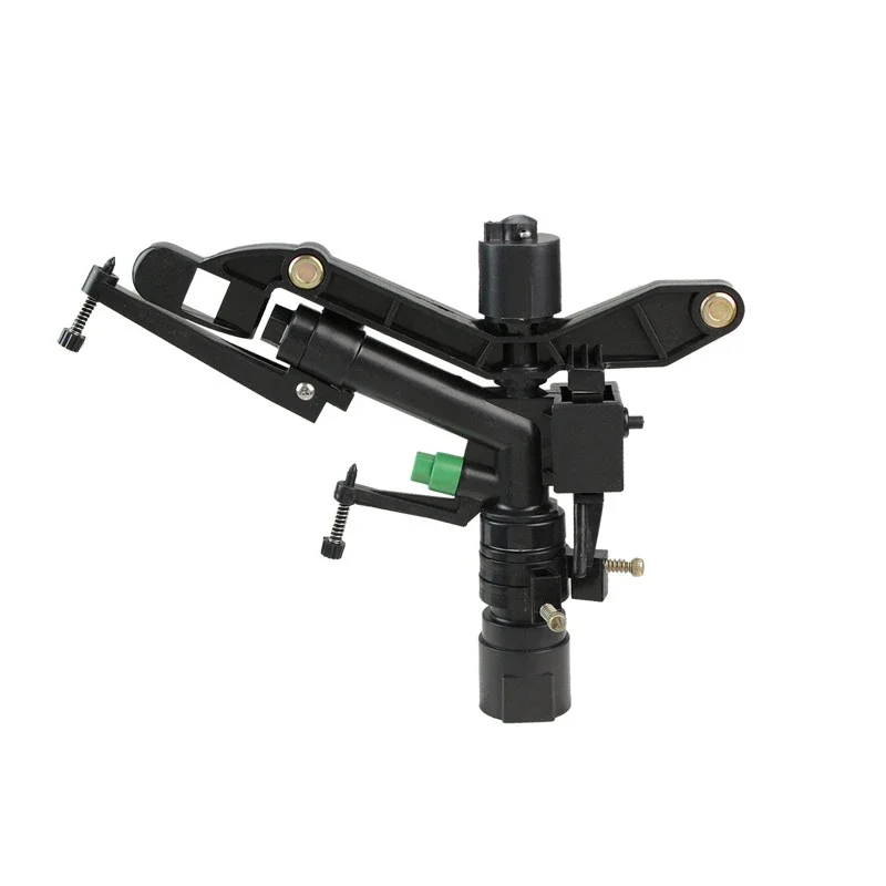 Rain Gun Sprinkler 1/2 3/4 1 1.5 Inch Thread Metal Impact Sprinkler Big Range Farm Garden Lawn Agricultural Irrigation Watering