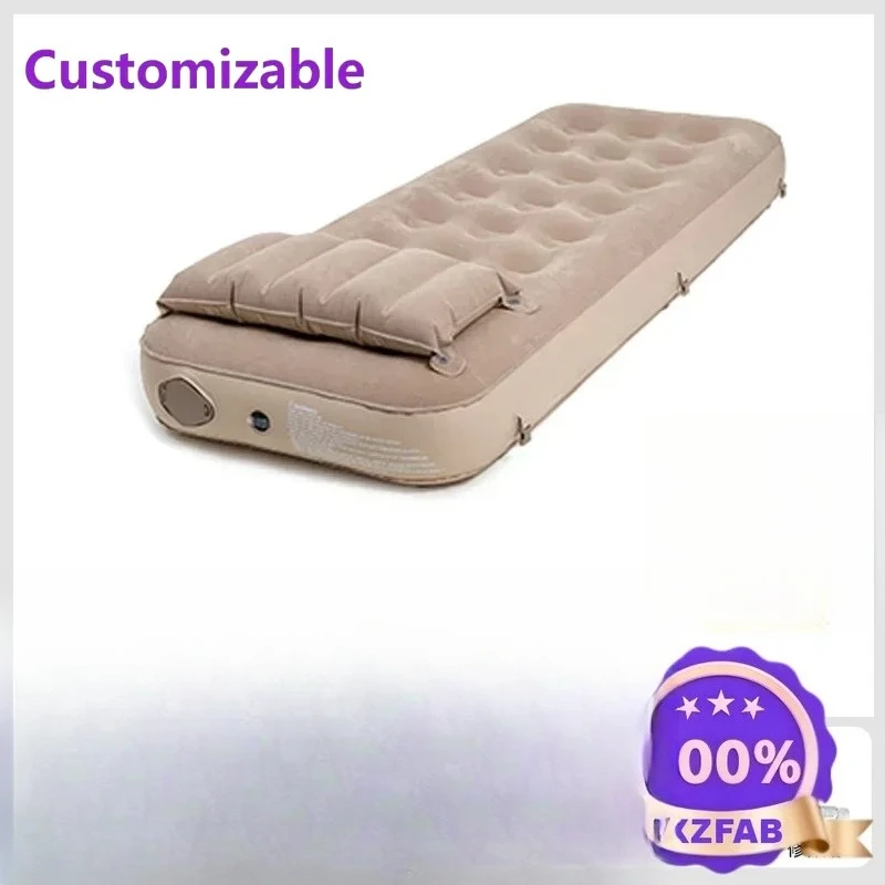 Factory Direct 2026 Single Raised Inflatable Mattress Outdoor Camping Picnic Tent Floor Mat Home Floor Bed Thickened Automatic F