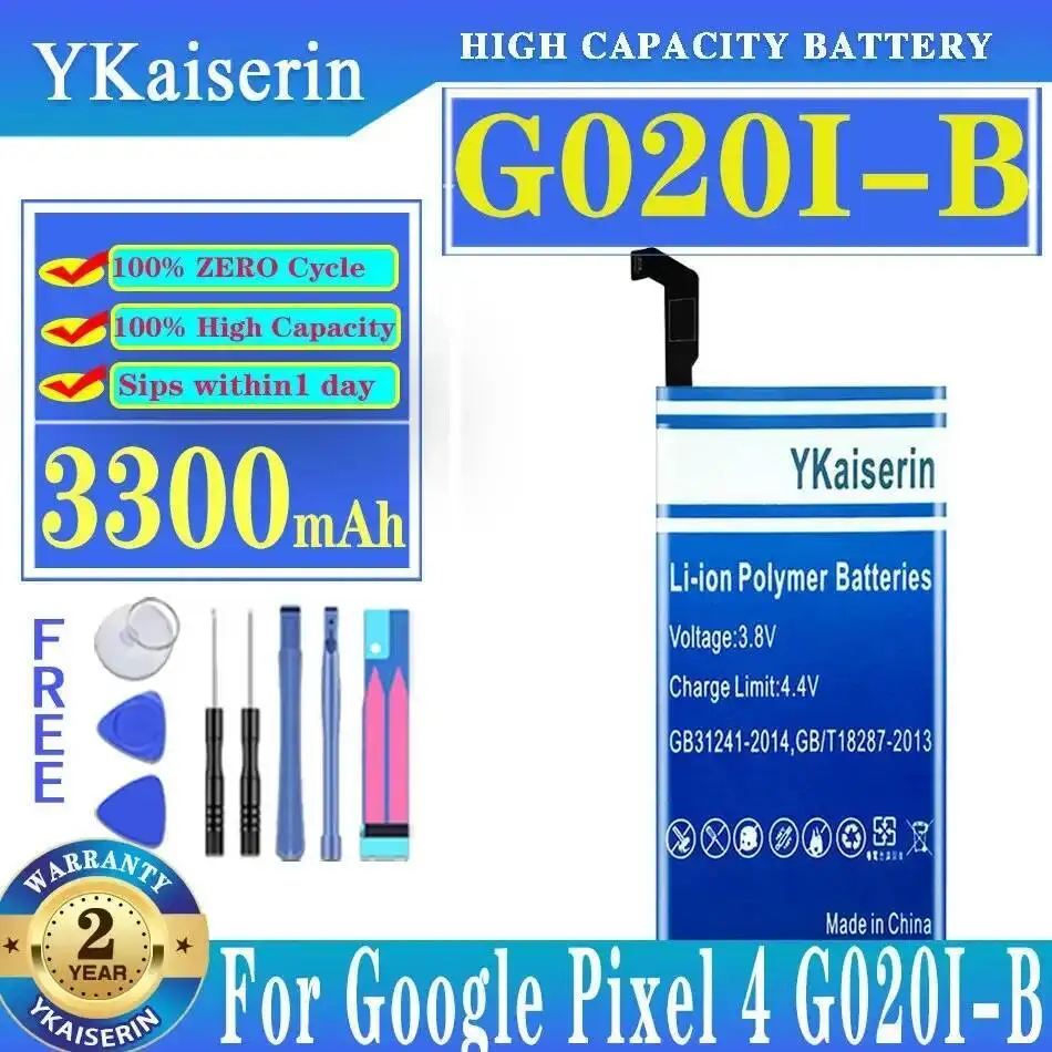 

Mobile Phone Battery G020I-B For Htc Google Pixel 4 G020I G020M 3300Mah Reliable Power