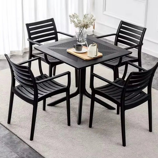 #Contemporary Durable Coffee Table Modern Plastic Design for Living Room Furniture