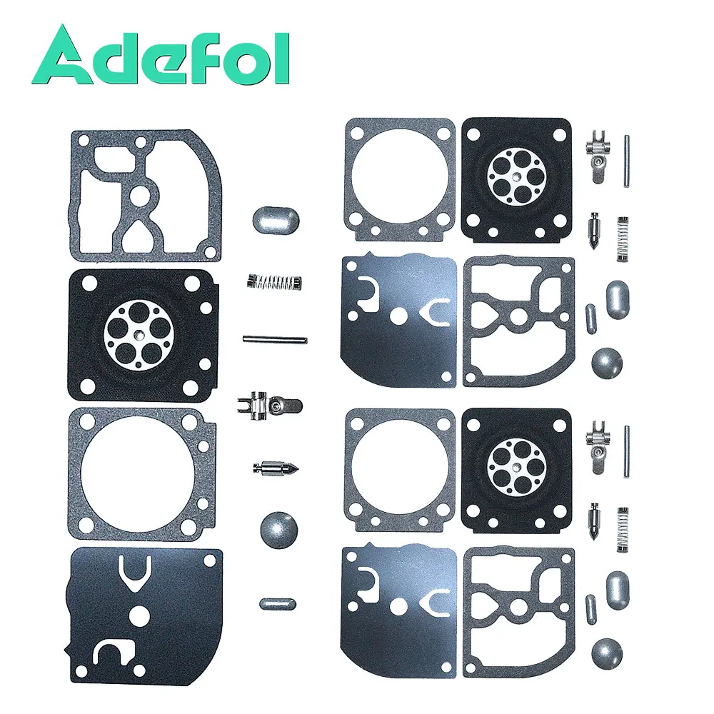 3pcs Carburetor Repair Diaphragm Gasket Kit For Zama RB-93 C1Q-S62 Chainsaw Spare Parts Motosierra Gasolina