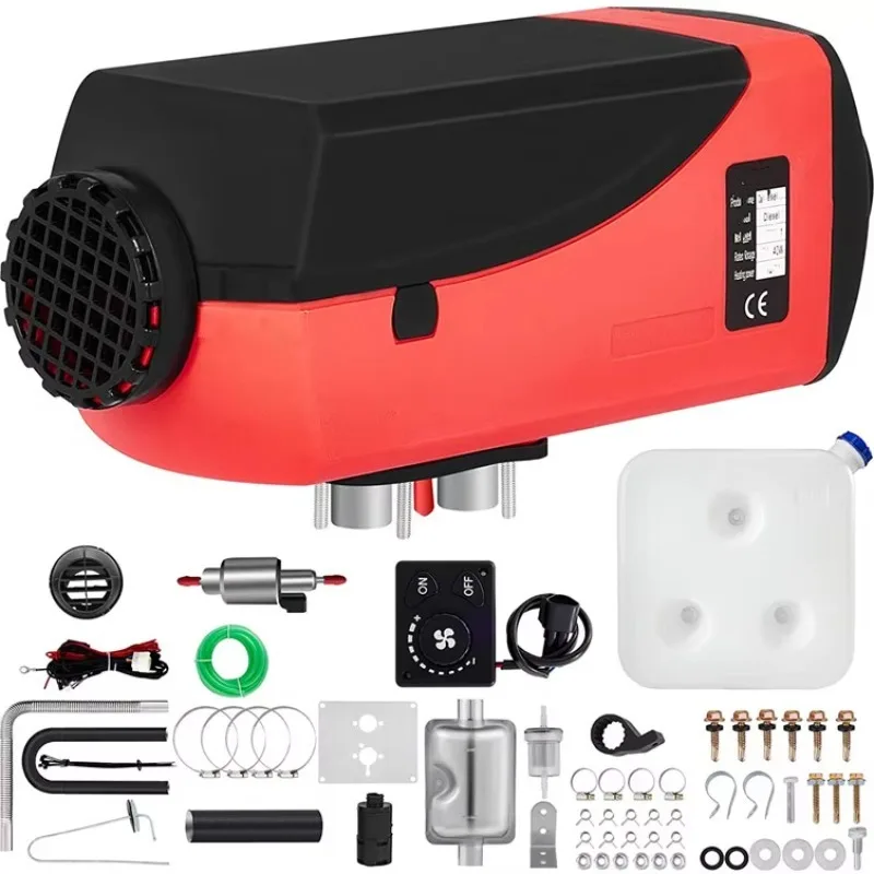 5KW 12V/24V Air Diesels Heater Parking Heater With Remote Control LCD Monitor For RV Motorhome Trailer