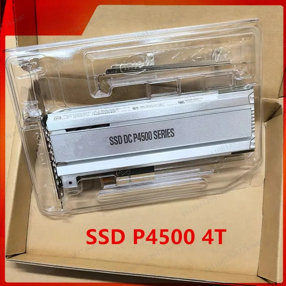 For Intel DC P4500 4TB SSD, PCIe NVMe Enterprise Solid State Drive, AIC Data Center Storage