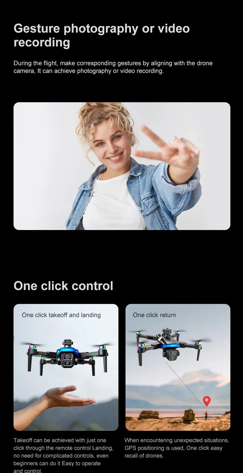 Rg706Max نظام تحديد المواقع بدون طيار 8K المهنية كوادكوبتر 5G واي فاي طائرات بدون طيار Fpv فرش السيارات تجنب العوائق التصوير الجوي درون اللعب #3