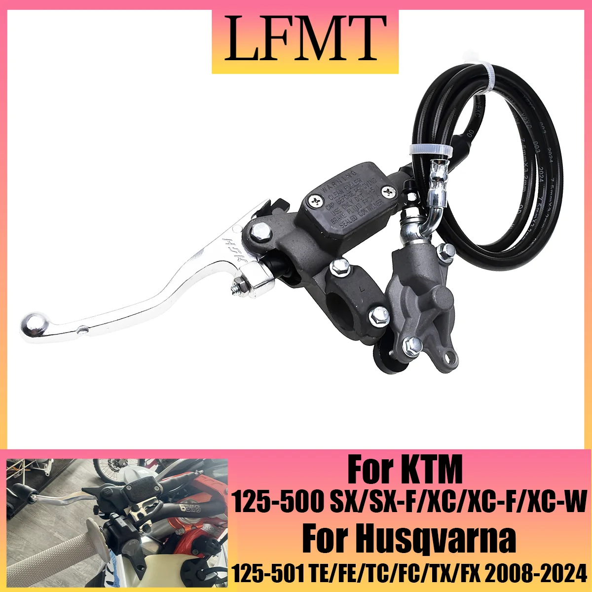 

Motorcycle Hydraulic Clutch Master Cylinder Brake Repair Upper Pump CNC Handle Lever For KTM EXC EXCF XCW SX SXF XC XCF 125-500