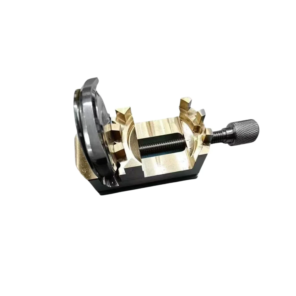 

Pure Copper Multifunctional Watch Movement Holder, Fixing Base, Movement Clamp for Watch Repair