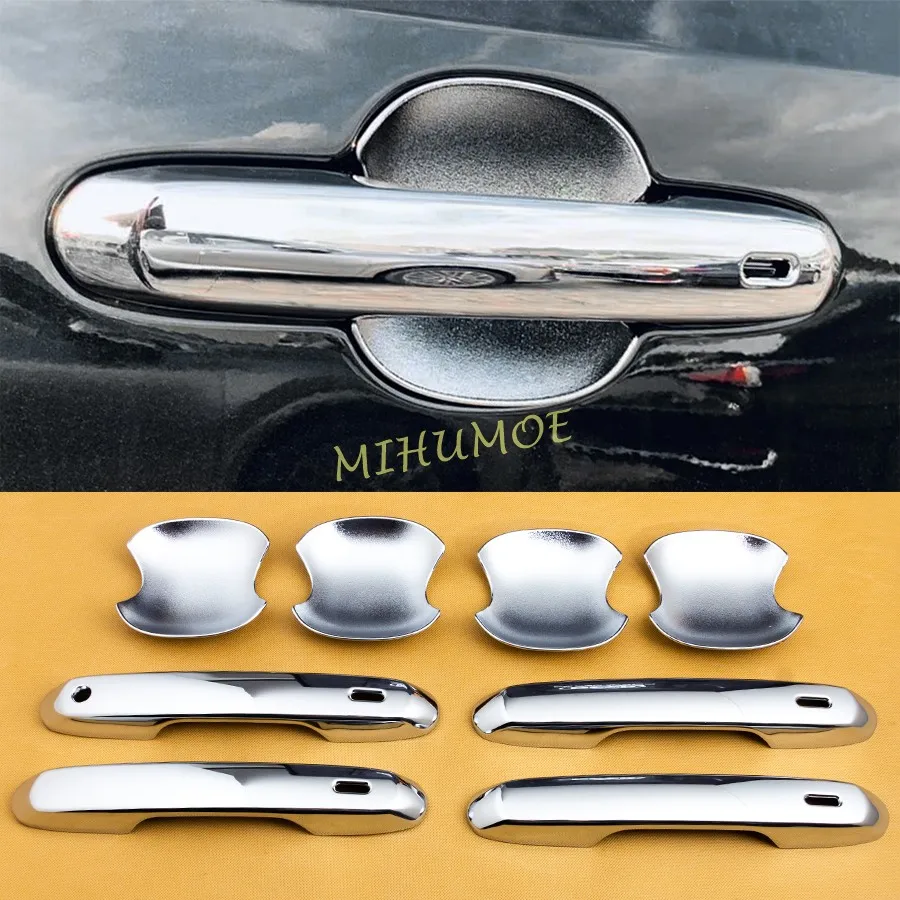 

For Lexus GX GX550 J250 2024 2025 ABS Glossy Chrome Car Accessories Exterior Door Handle Bowl Cover Trim Paste Style