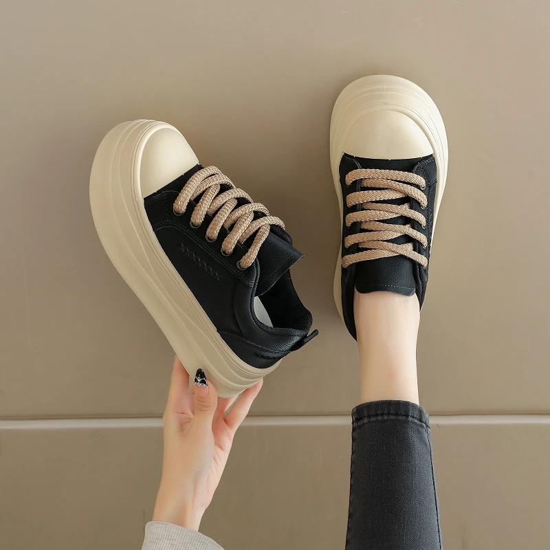 Women's Height-Increasing All-Season Thick-Soled 2026 New Chunky Sneakers, Casual Shoes, Korean Style