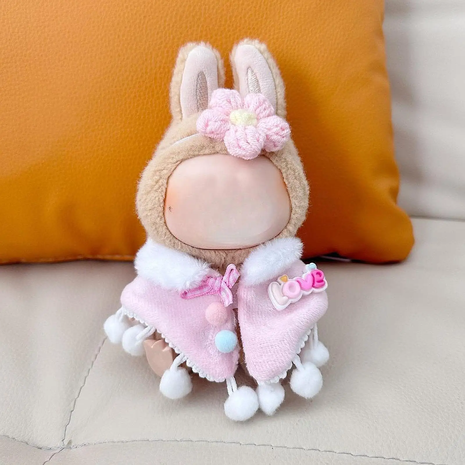 

15 см 17 см плюшевая кукла одежда, кукольная одежда, кукольная шаль, плащ, удобные мультяшные плюшевые аксессуары для кукол, стильный костюм