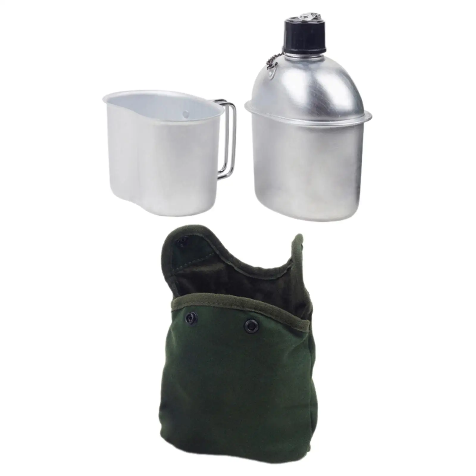 Outside Canteen Cookware Set Camping Lunch Box for Backpacking Fishing BBQ