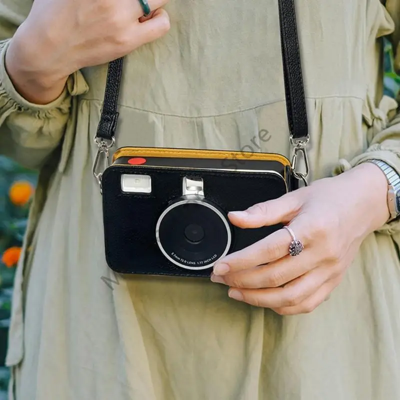 R2LF Practical Camera Cover Anti Scratch with Long Strap Design Carrying Shell