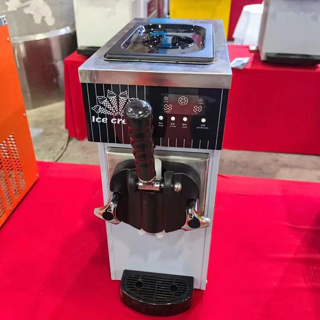Máquina para hacer helados comercial Suave italiana, maquinaria para sorvete de crema Glacee de un sabor, Maquina De Helados para restaurantes