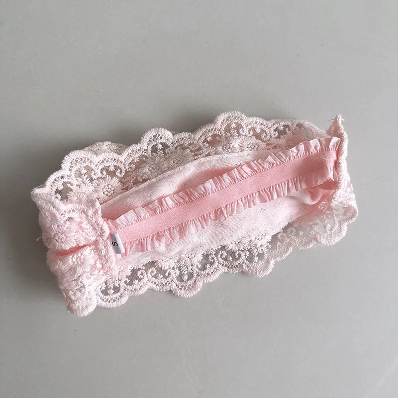Big Bow Lace Headband para Baby Girl, Korean Sweet Bowknot, Princess Hairbands, Headwear para crianças, Acessório de cabelo
