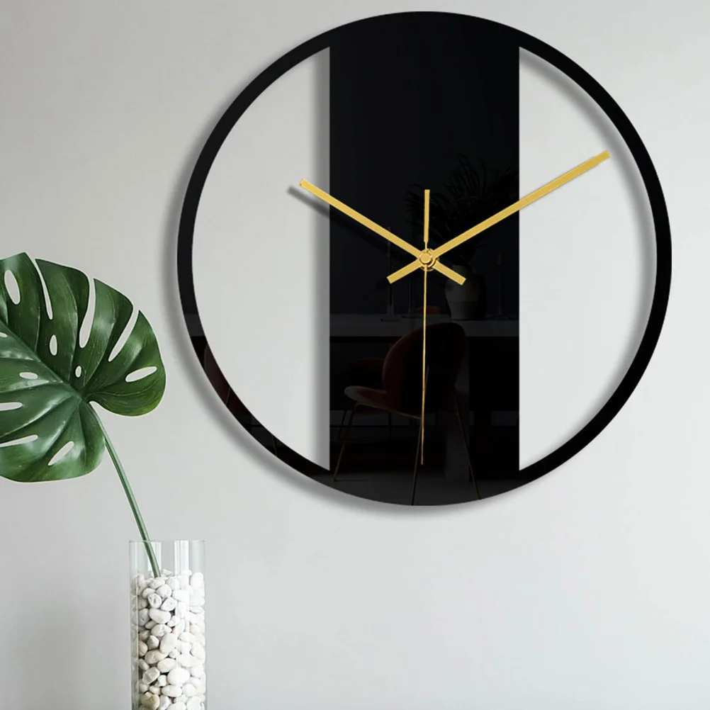 

Silent Non Ticking Acrylic Wall Clock Modern Home Decor Easy Install Safe Stylish Adornment Acrylic Wall Hanging Clock