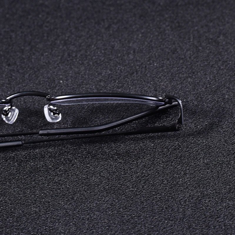 Vintage Quadratische Lesebrille Rahmen Metall Männer Mode Klassische Business Brillen Blau Licht Blockieren Klare Linse +75 + 125 + 2 – Detail 25