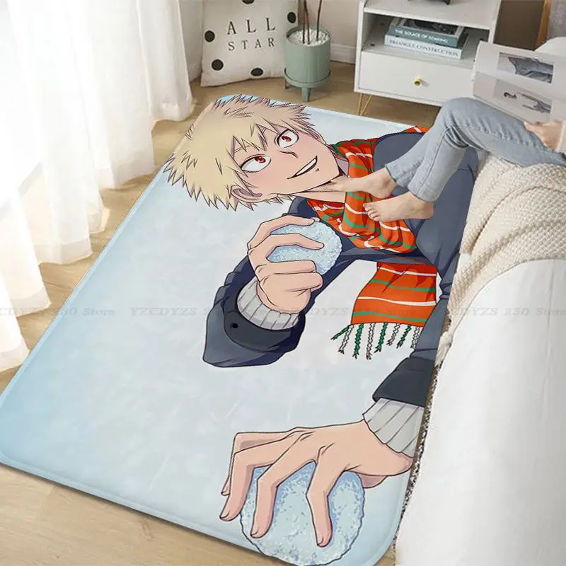 Bakugou Katsuki przedpokój dywan styl skandynawski wycieraczka do domu łazienka dywaniki do toalety sypialnia dywany domowe