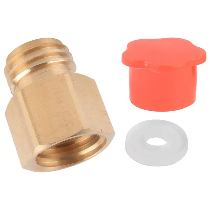 1 Piece Soda Cylinder Stream Thread Converts Adapter Match Quooker Cube Tank Female Tr21-4 To Male Tr21-3 High Hardness