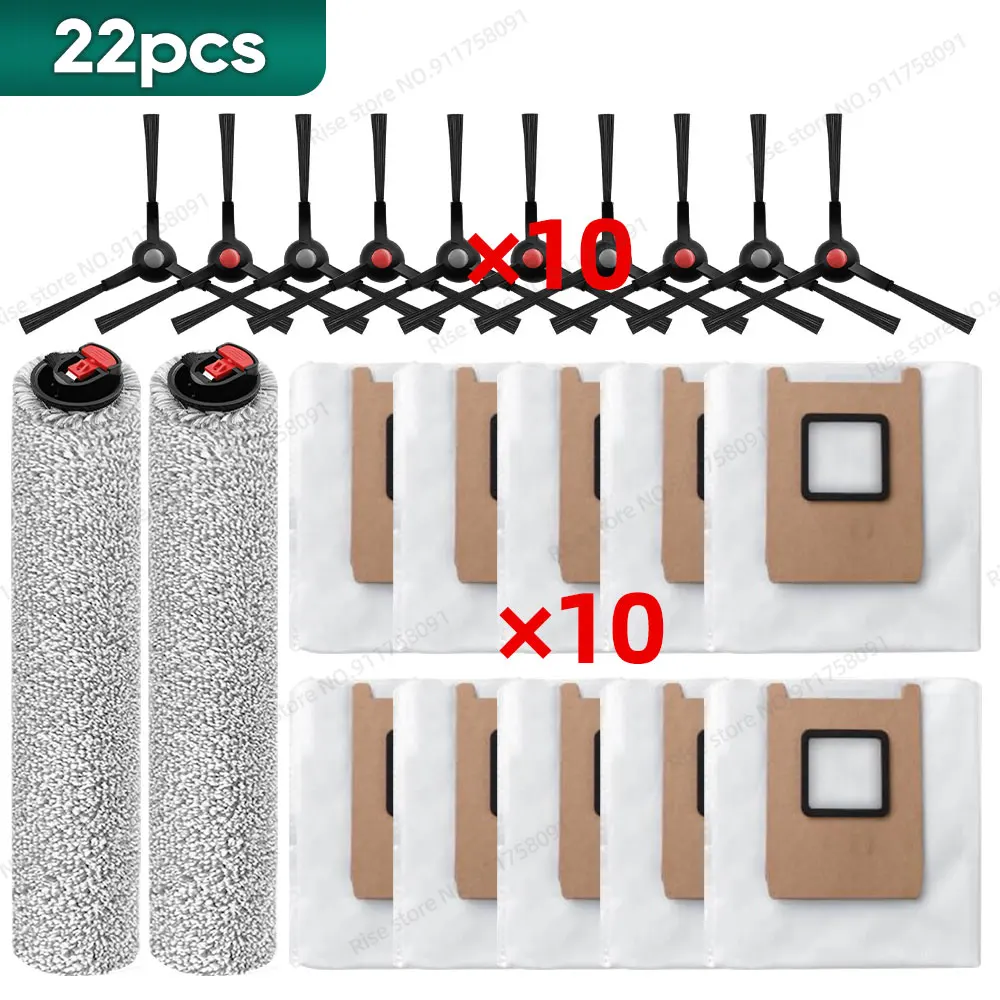 Compatibel met Eufy Omni E25 / E28 Accessoires Hoofdborstelfilter Stofzak Roller Mop