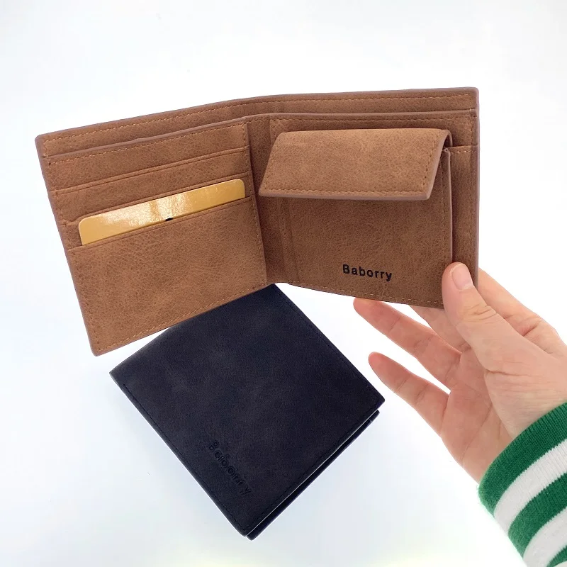 2022 New Design Dollar Wallet Slim Money Bag Fashion Rfid Men\'s Wallet Mens Wallet with Coin Bag Zipper Fashion Mini Money Bag