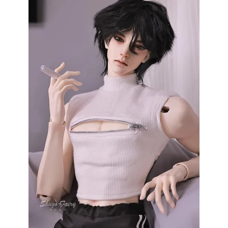 Cool Zipper Shirt For BJD 1/6 1/3 Uncle Doll Clothes B370