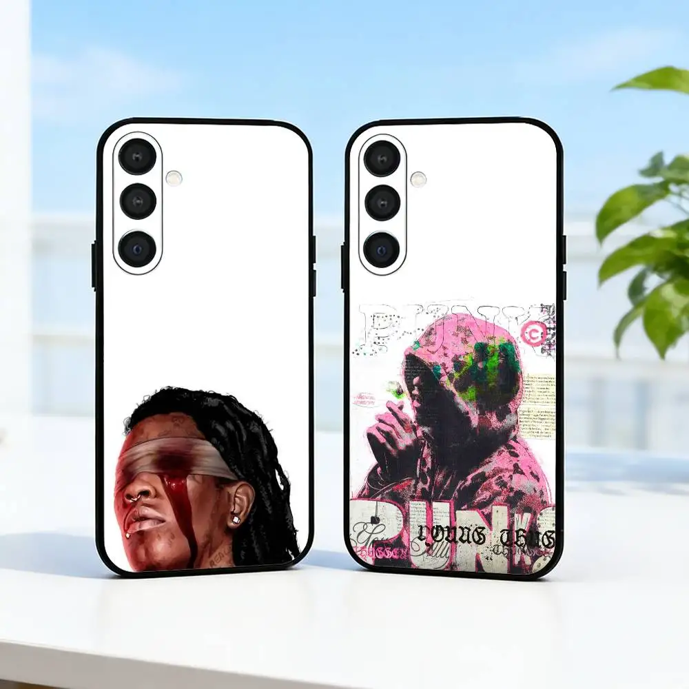 Y-Young T-Thug UY SCUTI  Phone Case For Samsung  A73,72,71,53,52,51,22,91,80, Soft Black Cover