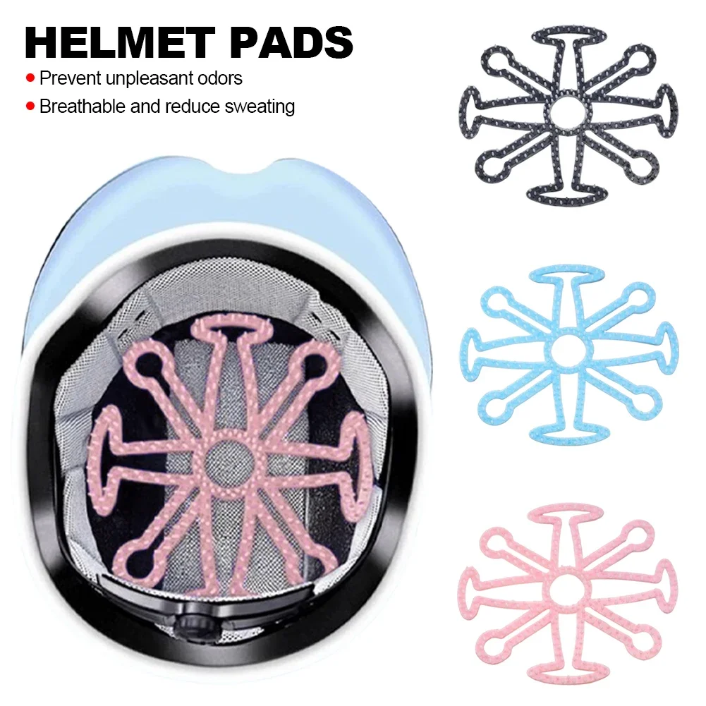 

Motorcycle Helmet Anti-deformation Liner Pad Helmet Silicone Pad Ventilate Breathable Cycling Helmet Ventilation Liner