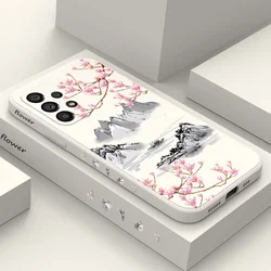 Taolin Landscape Phone Case Samsung A56 A26 A36 A16 A06A54 A34 A24 A14 A15 A25 A35 A55 A73 A53 A33 A23 A13 A72 A52 A32 A22 4G 5G