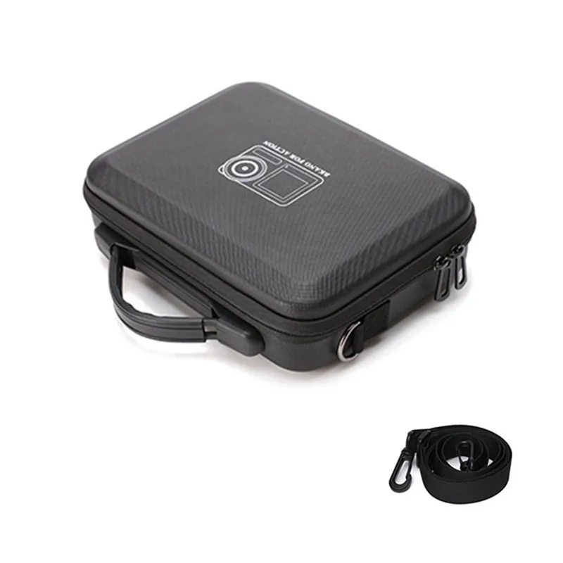 Portable Case Waterproof Bag Charger Battery Base Selfie Stick Storage Box For DJI Action 5 PRO 4 3 Handbag Camera Accessories