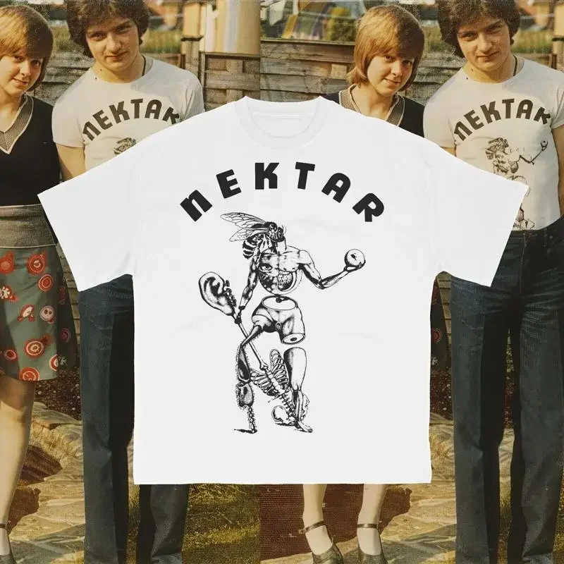 Nektar T Shirt As Worn By Ian Curtis Of Joy Division Retro Vintage Band