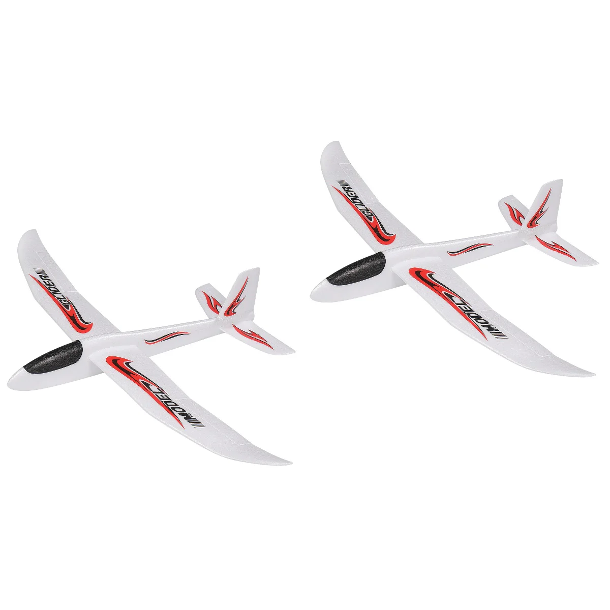 2pcs Tomaibaby 99cm Throwing Aircraft Children's Aerobatic Plane Glider Airplane Outdoor Sports Flying Toy