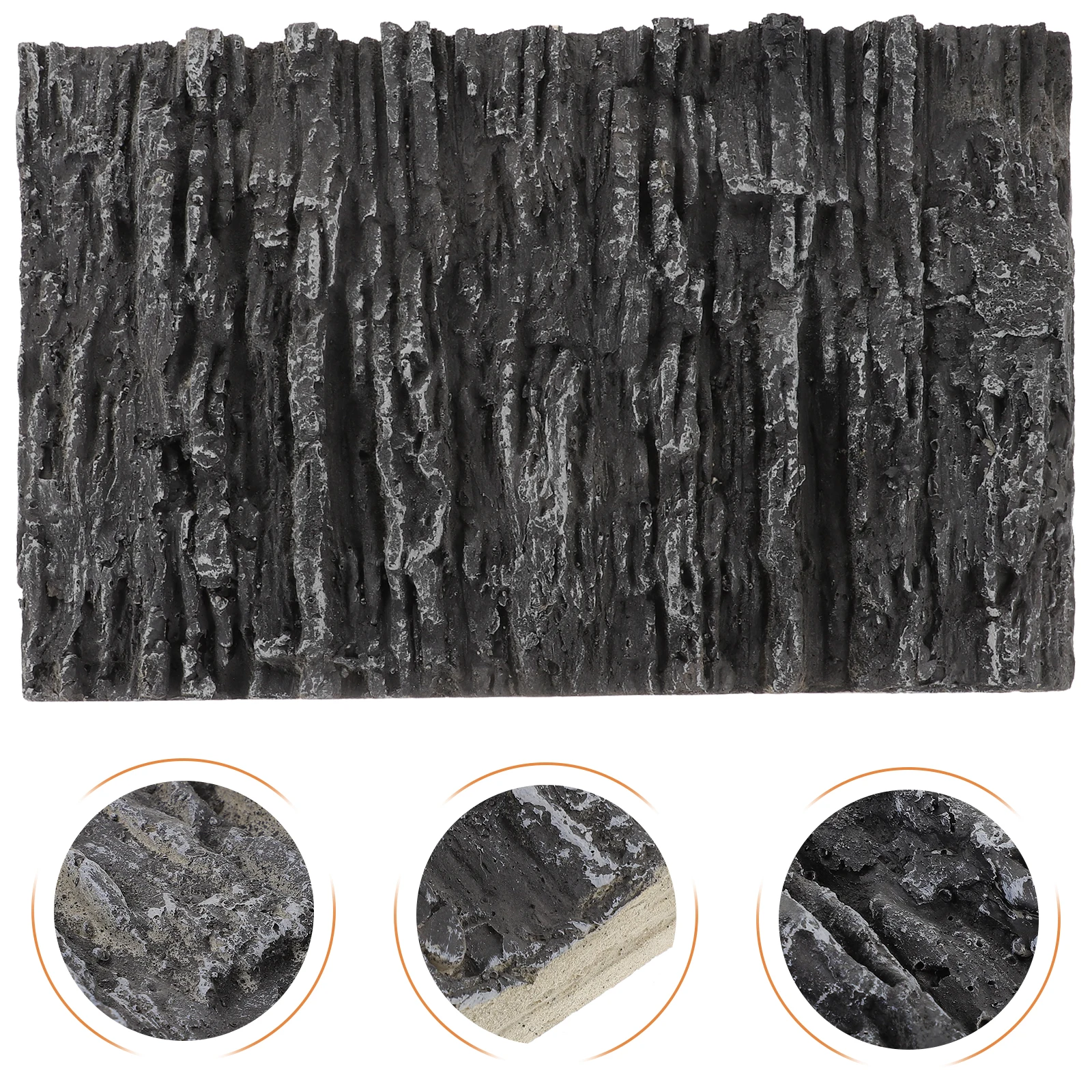 

3D Stereoscopic Decorative Panel Artificial Rock Aquarium Background Turtle Fish Tank Reptile Enclosure Terrarium Wallpaper Cork