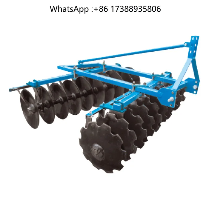 Middle Disc Harrow High Efficiency Farming Equipment for Field Tillage Work