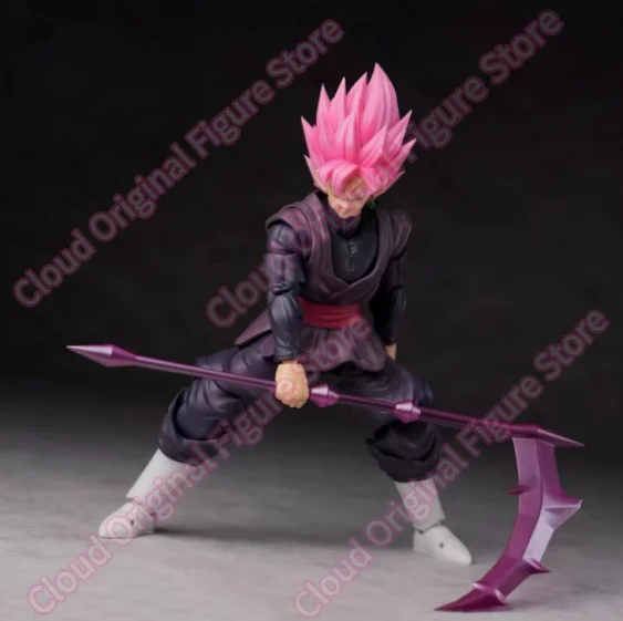 In Stock DIMENSIONIA Studio Son Goku Dragon Ball Figures Black Goku Anime Action Figure Collection Model Toys Gifts Hobby view 6