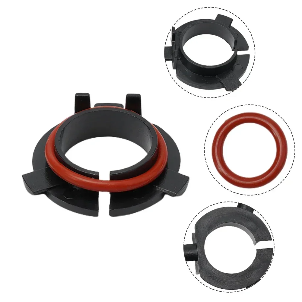 2pcs H7 LED Headlight Bulbs Holder Adapter Lamp Base Led Front Headlight Kit H7 Adapter For Nissan For Hyundai For Kia