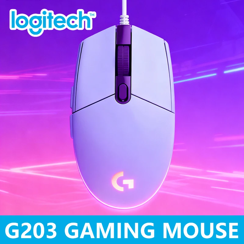 

Logitech G402&G102 Classic Gaming Mouse, Precise Positioning, Fast Response, Ergonomic Structure Cuts Wrist Pressure
