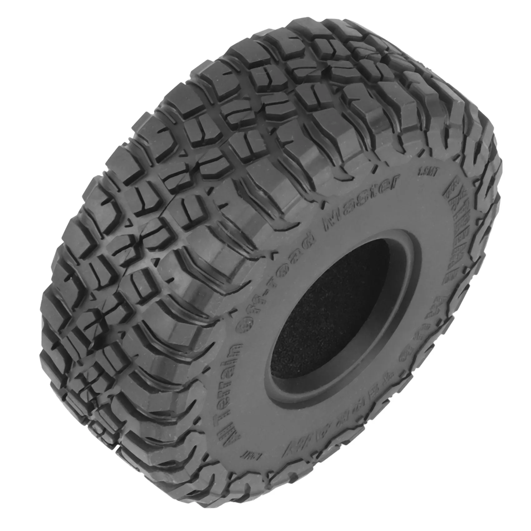 A71Z 4個 120MM 1.9ゴムタイヤ ホイールタイヤ 1/10 RCクローラーカー Axial SCX10 90046 AXI03007 Traxxas TRX4 D90 TF2 CC01用