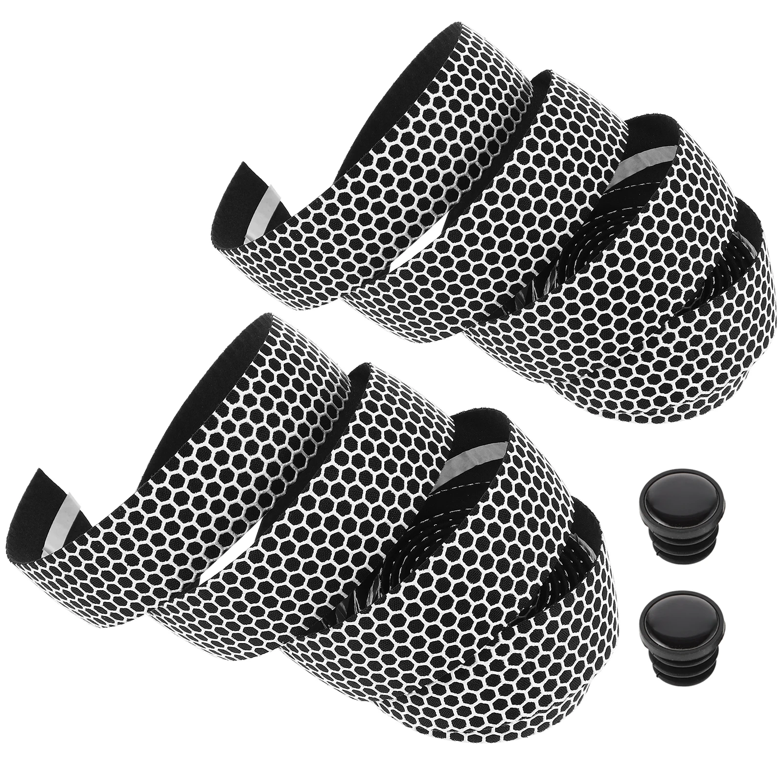 

2Set Road Bike Handlebar Tapes Nonslip Sweat Absorption Easy Installation Enhanced Control Cycling Accessories Comfortable Grip