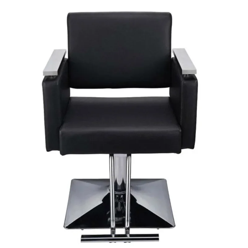 

Stylist Swivel Barber Chairs Pedicure Rotating Professional Hairdressing Armchair Black Coiffeur Stuhl Salon Furniture MQ50BC