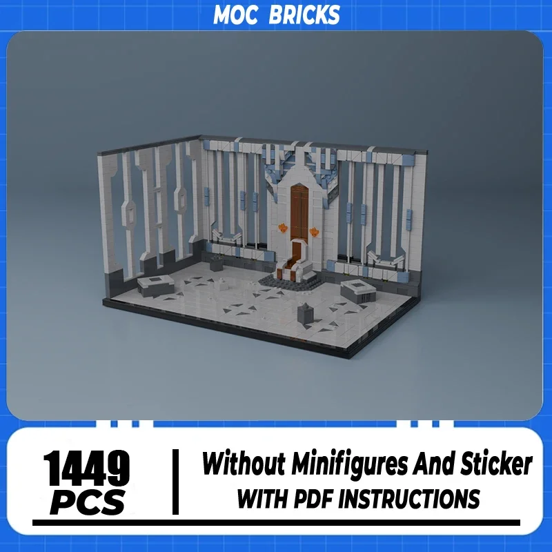 

Popular Star Movie Moc Building Blocks King's Throne Bricks Model DIY Assembly Construction Toy Holiday Birthday Gifts