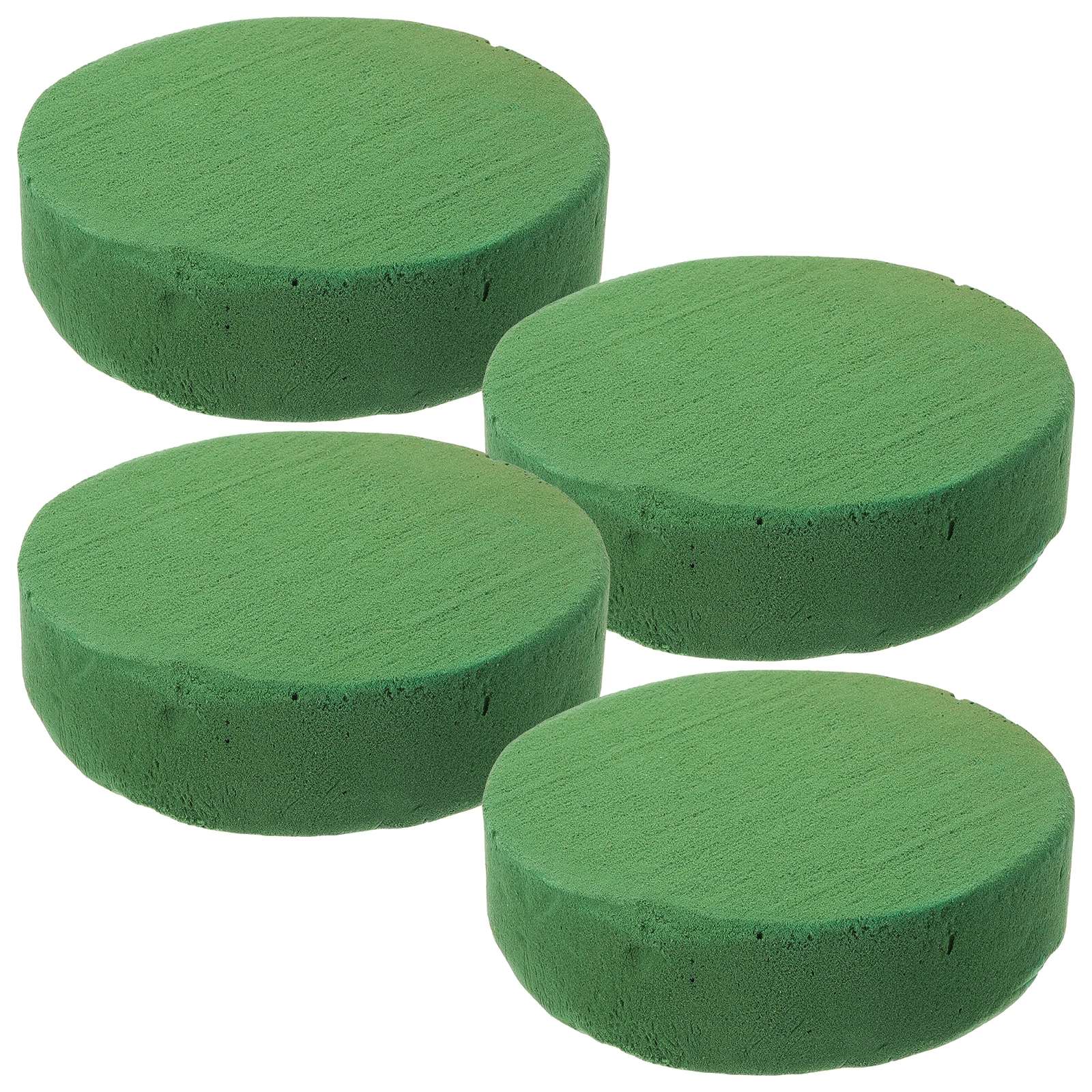 

4 Pcs Floral Arrangement Mud High Density 15x4cm Cylinder Base Lightweight Durable DIY Supplies Wedding Decor Vases Flower Pots