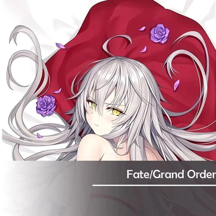 

Чехол для подушки Grand Dakimakura Anime Fate Order Jeanne D'arc, чехол с двусторонним принтом в натуральную величину