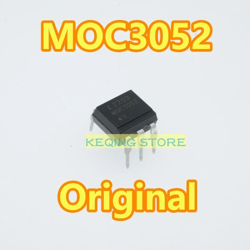 50PCS/100PCS MOC3052 Tripole with SCR output photocoupler Original