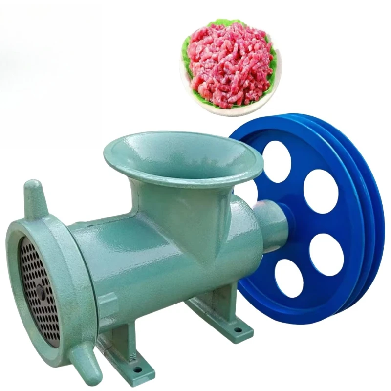 

Beef and Pork Grinding Equipment 32/42/52 Industrial Fresh Meat Grinder, Blender Electric Frozen Meat Grinder