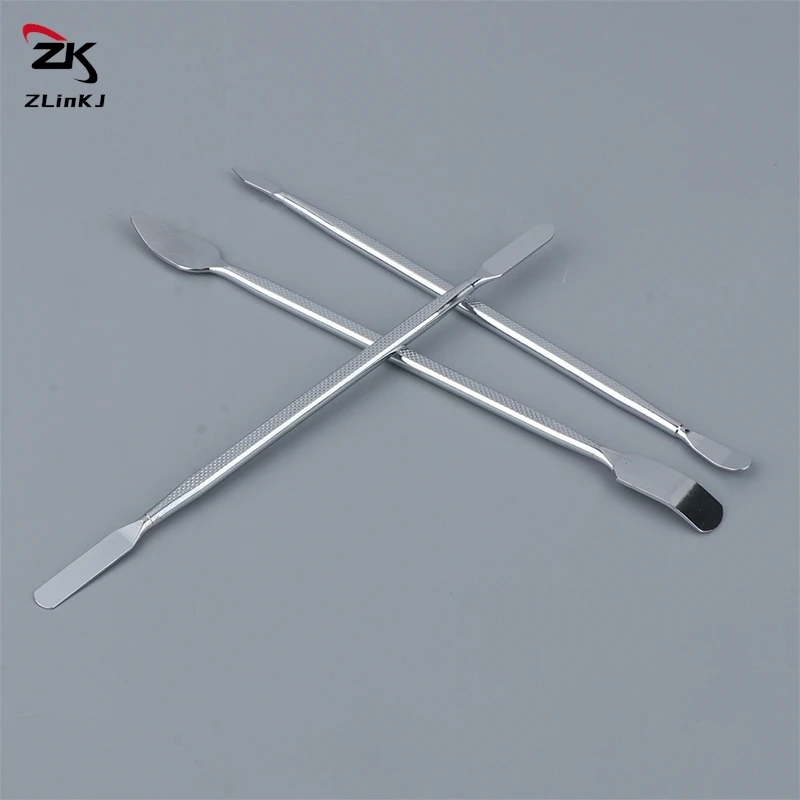 3pcs Universal Repair Opening Tools Metal Laptop Phone Disassemble Crowbar Kit Steel Pry Phone Spatula Hand Repairing Tool Set