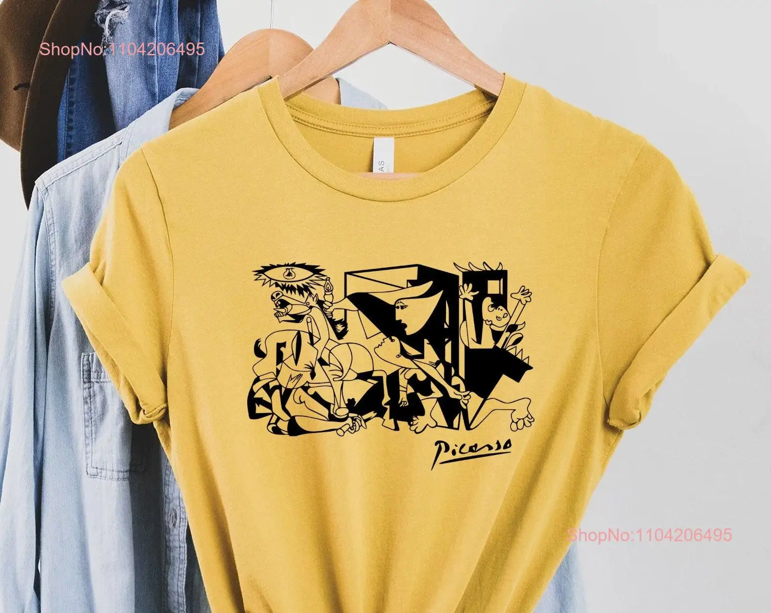 PICASSO Guernica T Shirt Artist Painter Surrealism long or short sleeves