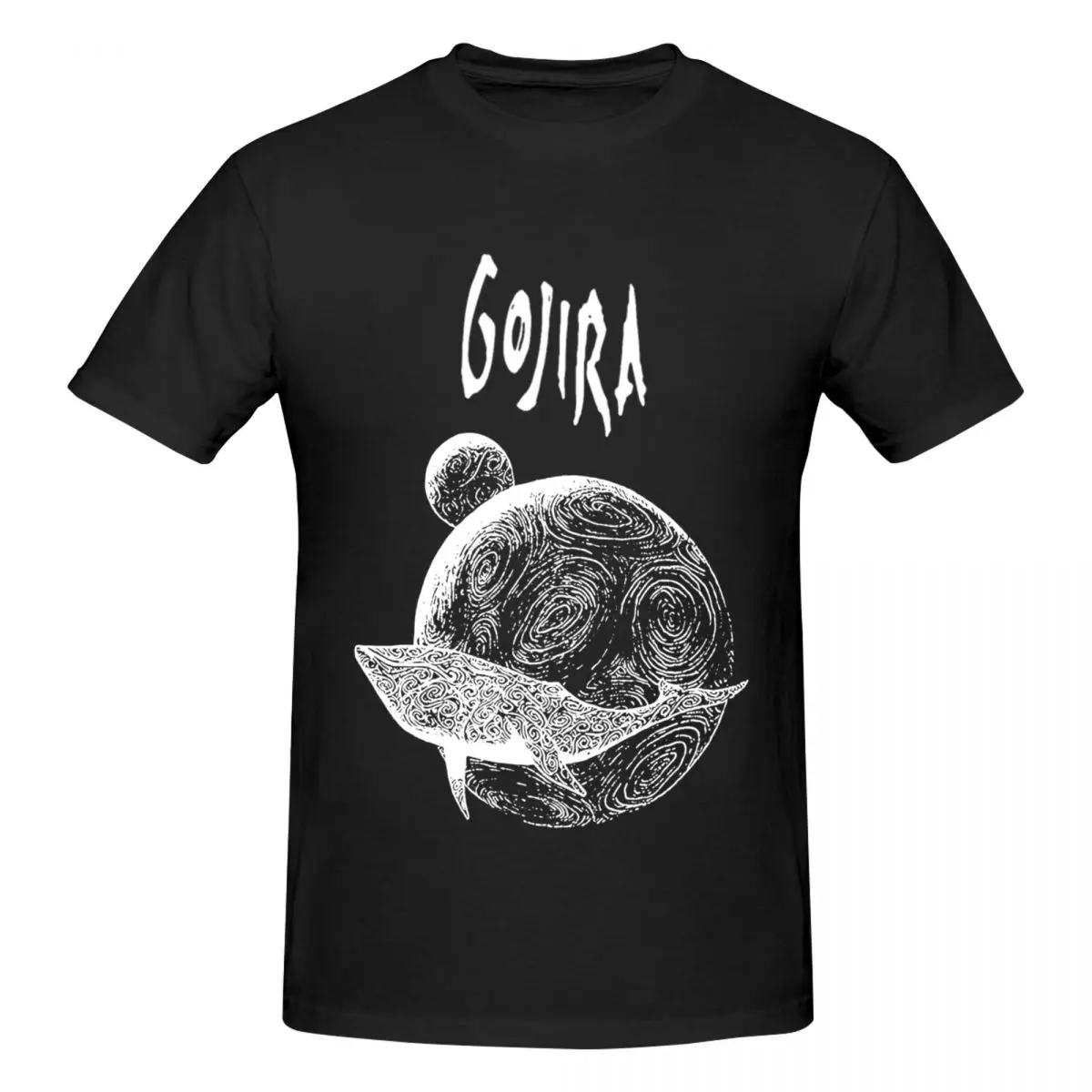 French Metal Band Gojira From Mars To Sirius Album Cover T Shirts Graphic Y2K Idea Short Sleeve Mens Women Tshirt Clothes