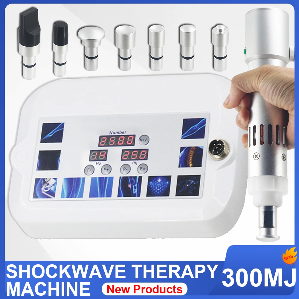 

300MJ Shockwave Therapy Machine For Effective ED Treatment And Knee Pain Relief Professional Shock Wave Massager Physiotherapy