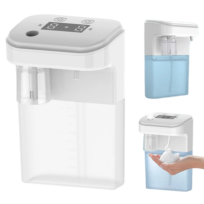 

Modern and Efficient 2 in 1 Aromatherapy Soap Dispenser with Automatic Spraying Feature