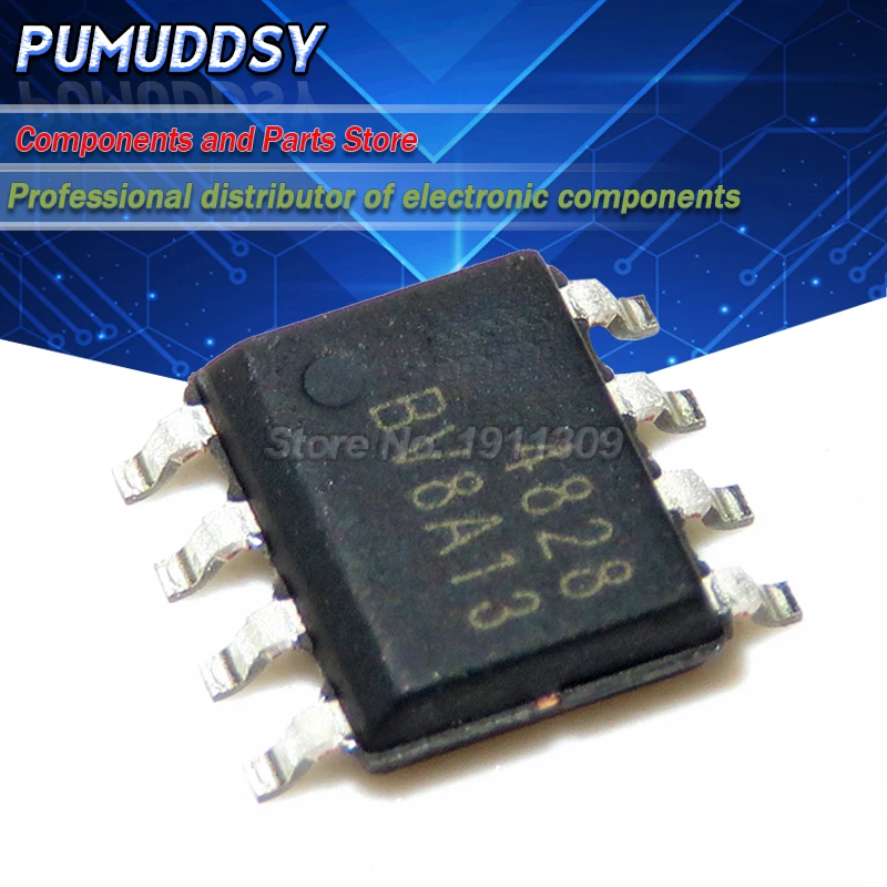 10PCS AO4828 4828 SOP8 AP4828 SI4828 Dual N-Channel Enhancement Mode Field Effect Transistor