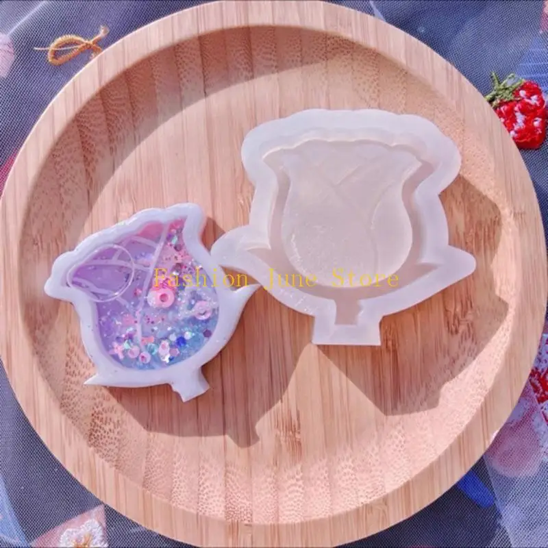 

Resin Silicone Molds Quicksand Casting Molds Epoxy Resin Shaker Mold for Pendant Jewelry Decoration Craft Making DIY